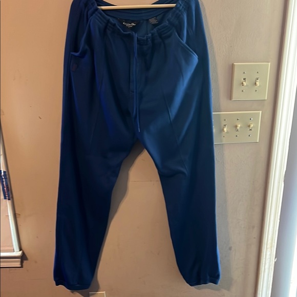 DIOR SWEATPANTS BLUE SIZE L